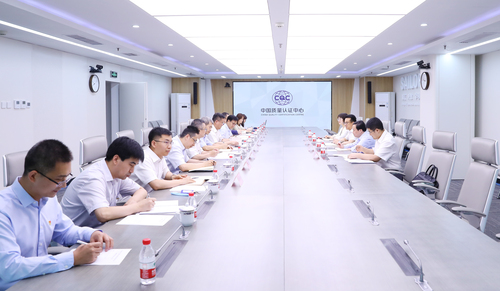 国资委党委主题教育第五巡回指导组深入中国质量认证中心开展调研指导2