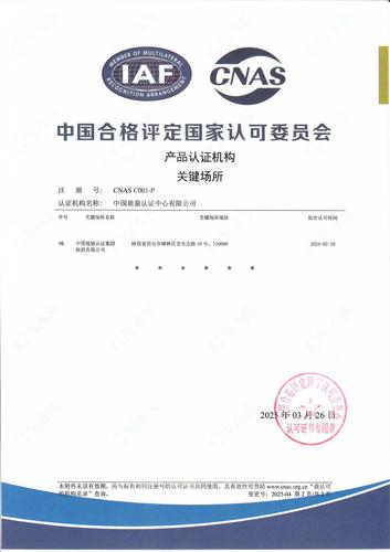 P 关键场所中文证书2 20250326