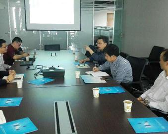 中心副主任刘彦宾到成都分中心和成都厚朴检测技术有限公司调研