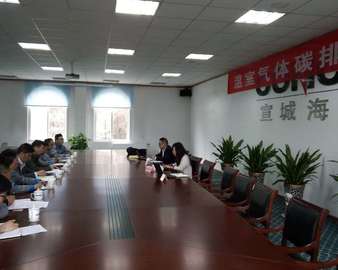 上海分中心顺利完成安徽省重点企业2011-2015年碳排放核查项目现场核查工作