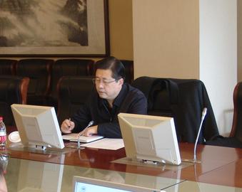 集团公司党委书记、董事长齐京安到认证中心检查党风廉政建设“两个责任”落实情况