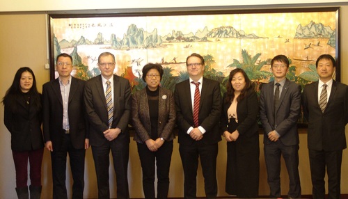 陆主任会见VDE来访照片