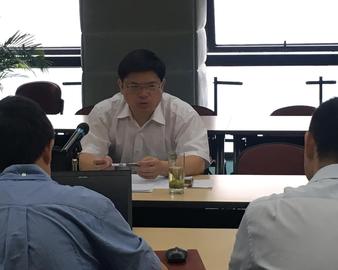 国家认监委认证监管部副主任李文龙到成都分中心调研