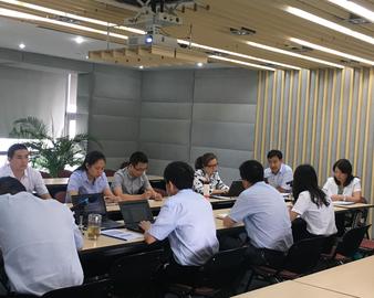 中检集团监事会主席、纪委书记余师孟一行到成都分中心调研