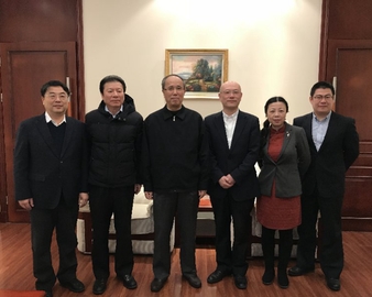 上海分中心赴上海现代服务业联合会交流工作