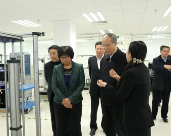 上海现代服务业联合会会长周禹鹏一行莅临上海分中心视察指导工作