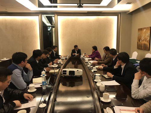 曾广峰副主任到青岛调研