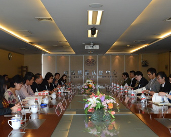 中国银行“一起善源”到访中心进行合作交流