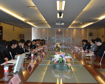 中国认证认可协会认证人员能力评价中心主任徐德峰一行来中心调研