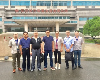 武汉分中心与武汉电气行业协会一起走访调研低压成套认证企业