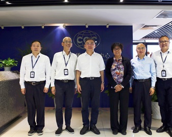 集团领导一行到杭州分中心调研