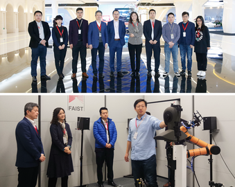 走访华为 学习交流