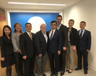 中心团组赴美国和加拿大开展绿色健康建筑业务交流与合作洽谈