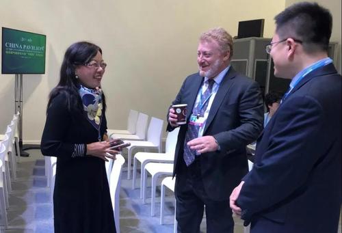 中心参加联合国气候大会“中国角”边会-交流