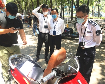 深圳分中心协助深圳市市场监督管理局宝安监管局开展电动车专项整治