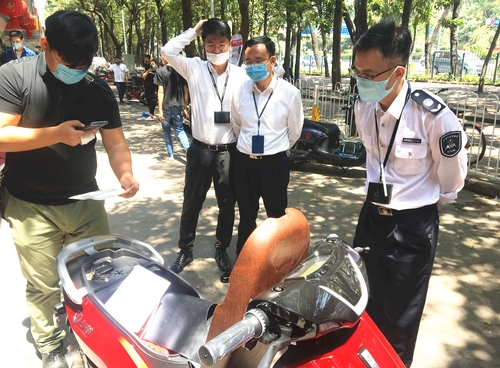 走访宝安区电动车门店1