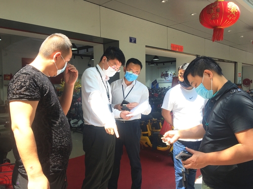 走访宝安区电动车门店2