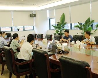 上海市养老服务行业协会领导一行到访现代服务业评测中心