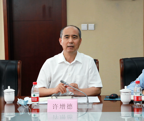 中检集团党委书记、董事长许增德