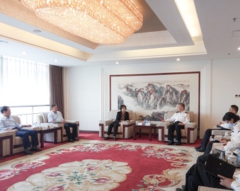 中检集团副总裁、中国质量认证中心主任陆梅一行到沈阳进行工作调研