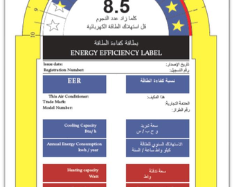 中心获得空调产品阿曼能效标签注册评定指定机构资质