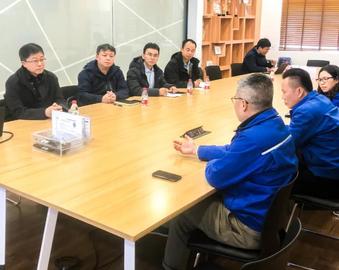 广州分中心与上汽通用五菱汽车股份有限公司开展业务交流