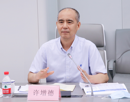 喜迎二十大 建功新时代———中国中检党委书记许增德下沉基层党支部开展主题党日活动2