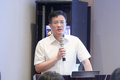 中心党委书记、主任谢肇煦出席中认英泰精英训练营2