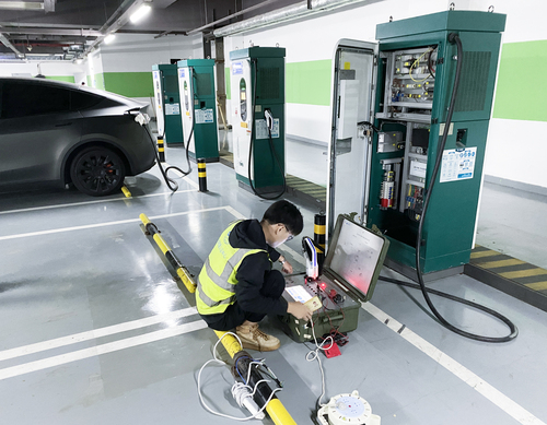 保障二十大 | 中国质量认证中心在京开展重点区域充电设施专项保障工作