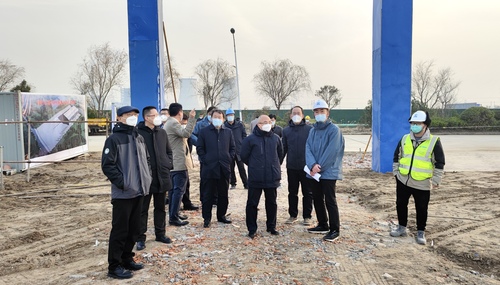 认证中心领导赴射阳现场督查新能源工程建设1