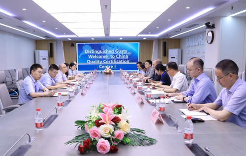 TÜV莱茵大中华区到访中国质量认证中心