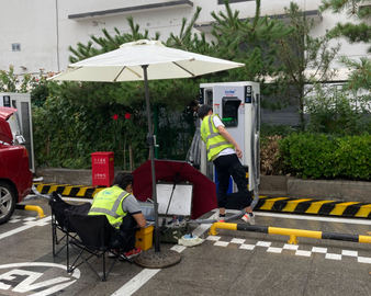 认证中心助力北京市暴雨灾害后电动汽车充电设施恢复安全生产