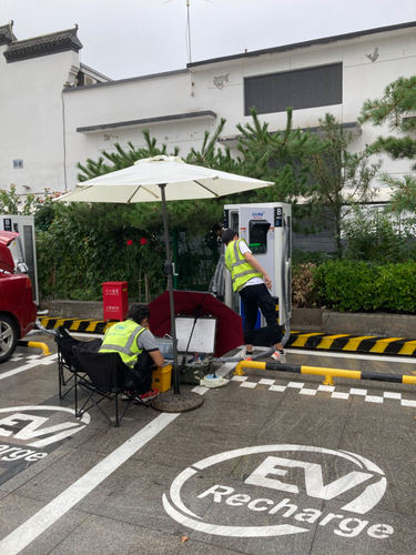 中国质量认证中心助力北京市暴雨灾害后电动汽车充电设施恢复安全生产 中国质量认证中心助力北京市暴雨灾害后电动汽车充电设施恢复安全生产