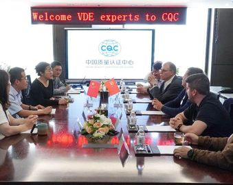 德国VDE一行到访认证中心青岛分中心