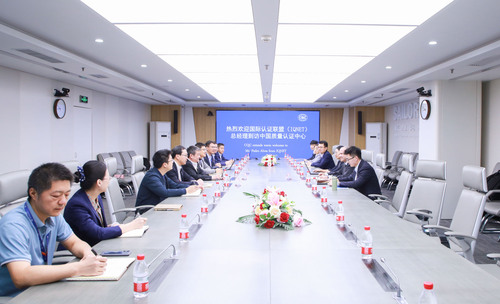 国际认证联盟（IQNET）总经理到访中国质量认证中心