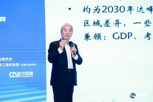 2023碳中和与绿色发展大会在京举行6-刘燕华