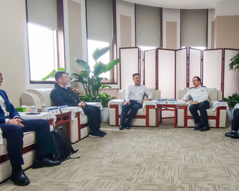 中国质量认证中心党委书记谢肇煦带队拜访杭州海关