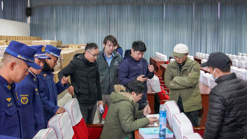 中国质量认证中心与中国中检西藏有限公司联合完成西藏自治区森林消防总队“机动队伍能力提升”装备购置项目装备验收2