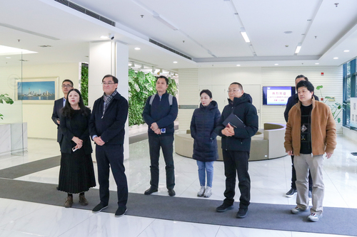 上海市卫生健康委员会一行到中国质量认证中心上海分中心开展调研2