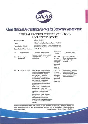 CNAS认可证书业务范围附件英文 (117)