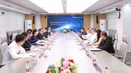 上海伊狄达汽车技术服务有限公司一行到访中国质量认证中心