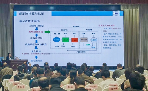 中国质量认证中心上海分中心受邀参加2025年安徽省节能降碳培训暨“四新”推介会并进行专题宣贯