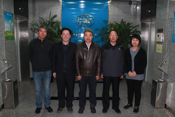 中心副主任李国振到沈阳分中心进行工作调研