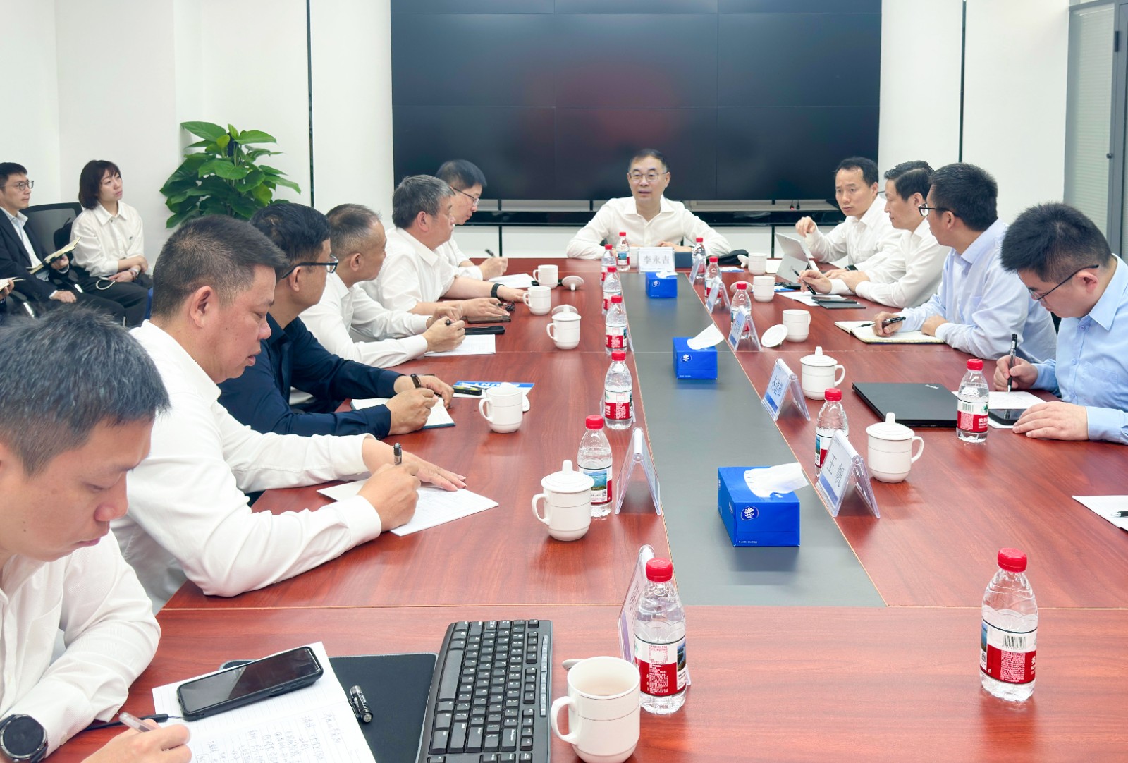 李永吉到中国质量认证中心华南实验室调研1