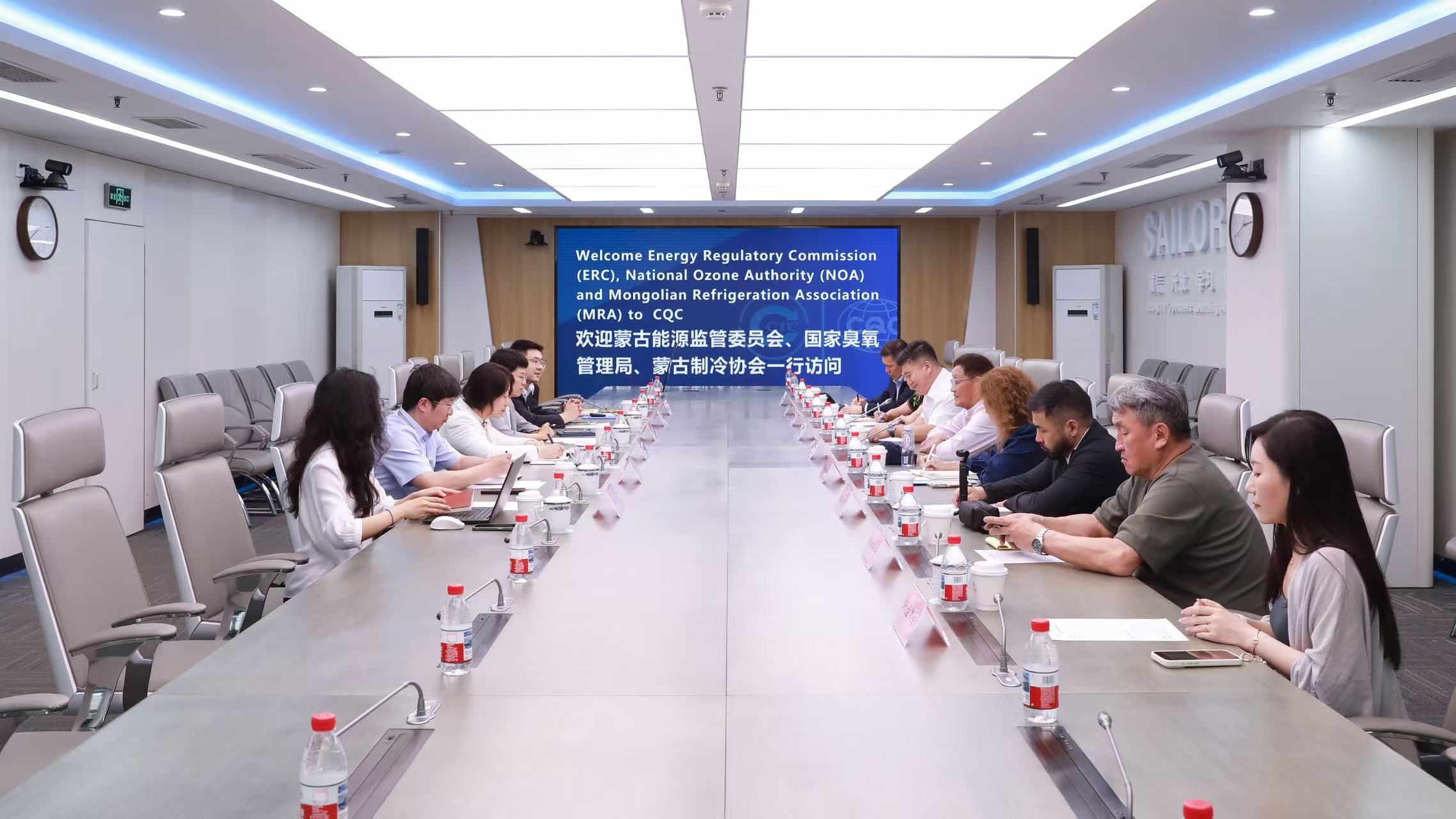 蒙古国自然环境与气候变化部代表团到访中国质量认证中心